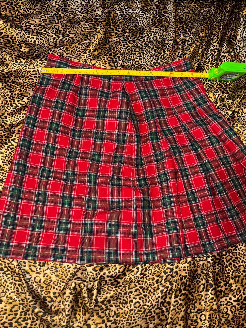Duck Head Red & Green Tartan Circle Skirt - Picture 8 of 10